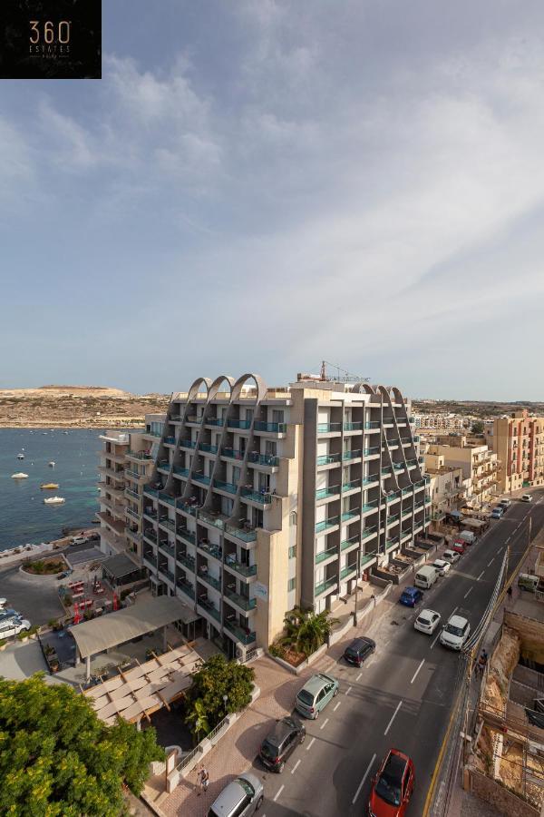 High Floor Seafront Penthouse, Opp Beach & Wifi Ac By 360 Estates St. Paul's Bay Exterior photo